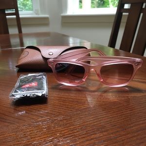 Pink Ice Wayfarer Ray-bans.